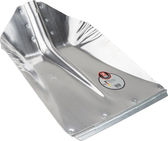 Zilveren Kolenschep 380x380mm IDEAL - Zonder steel, met beschermrand