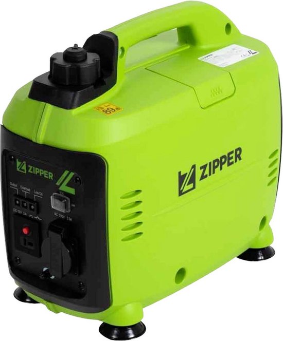 Zipper ZI-STE1000INV 4-takt Aggregaat met omvormer 230 V 9.9 kg 1000 W van Zipper