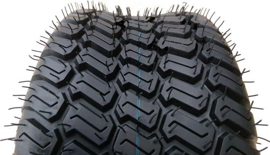 Zitmaaier Banden - Gazonbanden - Terrein Grip - 4 Lagen Constructie - 18 x 9.50-8 - Zwart