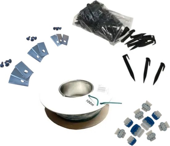 Zoef Robot - Extra maaier installatie set 100m Teun en Katrien van Zoef Robot