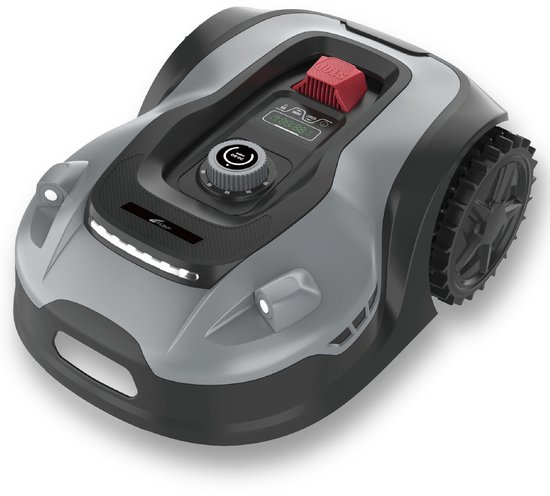 Zoef Robot - Robotmaaier Hans 2000m² - Robotgrasmaaier met bluetooth en App - Grasmaaier - Robotmaaier - Ultrasonisch obstakelherkenning van Zoef Robot
