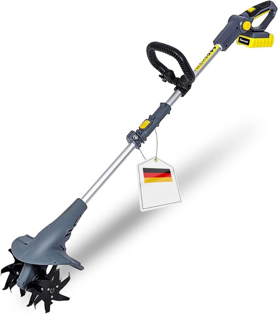 ZRSS® Tuinfrees elektrisch - Grondfrees - Op accu - 20V van ZRSS