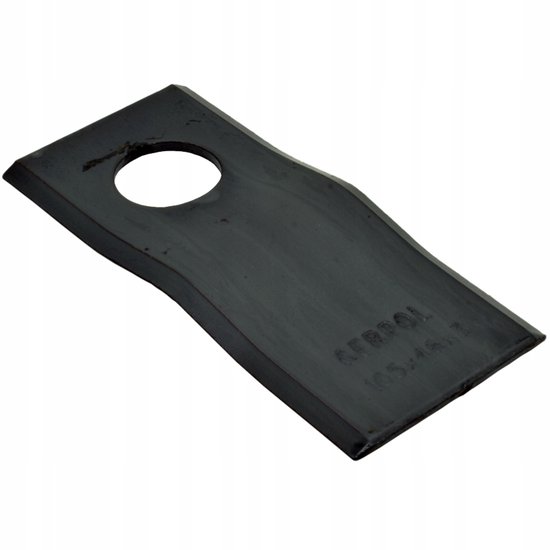 ZTR Serie - Professionele Gebogen Mes - 105x49mm - Ø21 mm - Voor Tsjechische Grasmaaiers