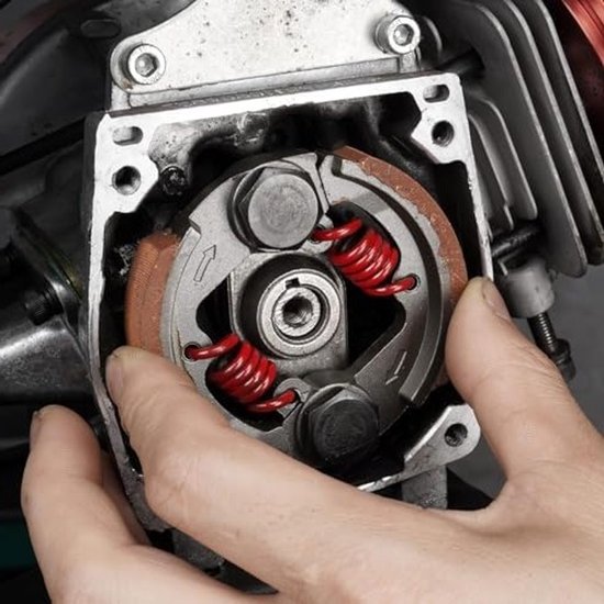 Zware Aluminium Koppeling voor 2-Takt Pocket Bike en ATV, Geschikt voor 43cc 47cc 49cc Mini Moto en Dirt Bike, Duurzaam en Betrouwbaar voor Quad en Motorfiets