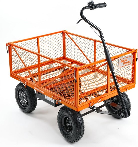 Zware Tuin Handwagen met Verwijderbare Zijwanden - 300 lbs Capaciteit van Merkloos	
