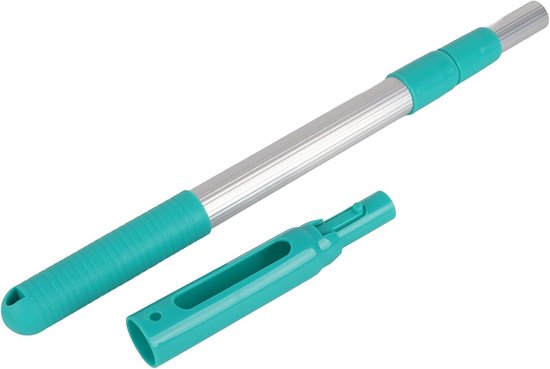 Zwembad Telescoopsteel - Reinigingshandvat Telescoop - Zwembad Onderhoud - Verstelbaar Aluminium - Tot 98 cm - Zilver