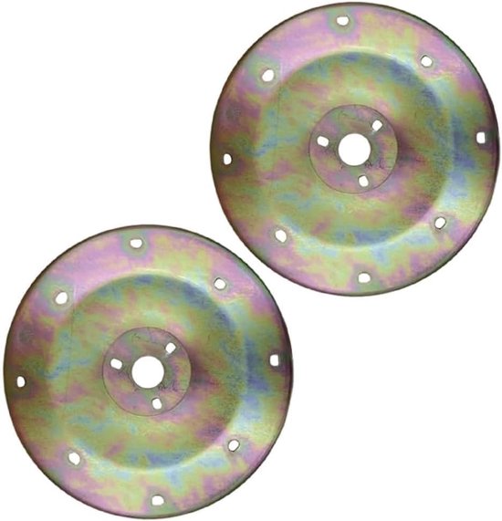 Zwenkplaat Grasmaaier - Onderdeel Gazonmaaier - Gazon Onderhoud - Robuuste Metalen Constructie - 26 cm Diameter