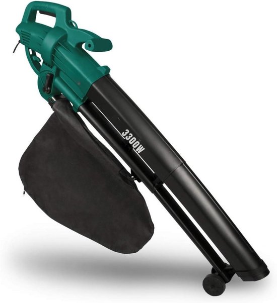 Zylo® Bladzuiger met Opvangzak - Bladzuiger - Bladzuiger met Accu - 32 x 22 x 45 cm - Groen van Zylo