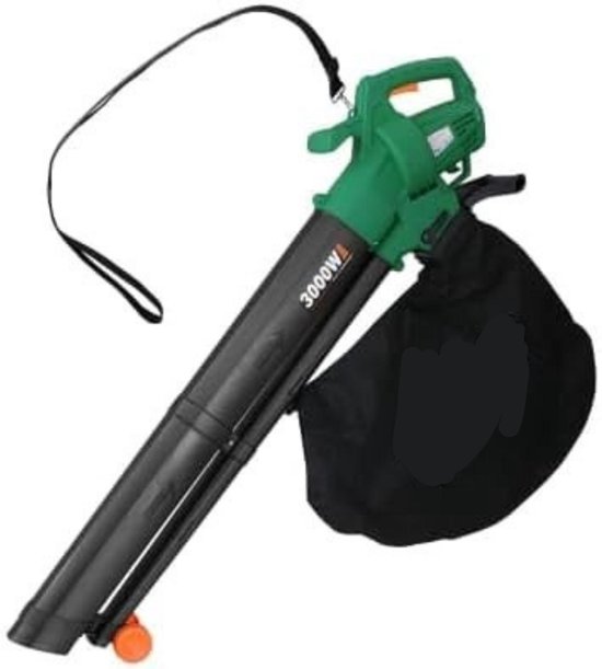 Zylo® Bladzuiger met Opvangzak - Bladzuiger - Bladzuiger met Accu - 48 x 28 x 27 cm - Groen van Zylo