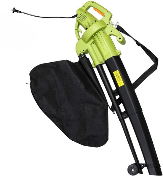 Zylo® Bladzuiger met Opvangzak - Bladzuiger - Bladzuiger met Accu - Groen - 80cm x 50cm x 30cm