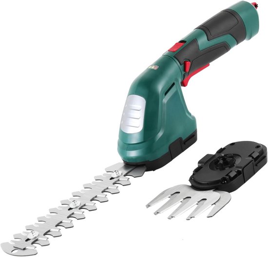 Zylo® Grasschaar - Grasschaar met Accu - Grasschaar met Steel - ‎24 x 6.5 x 10.5 cm - Groen