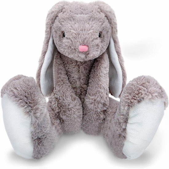 Zylo® Verzwaringsknuffel - Verzwaarde Knuffel - Verzwaringsknuffel Volwassenen - Grijs - 60x25x16cm van Zylo